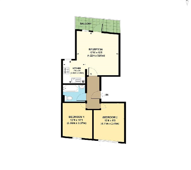 Floorplan for Little Star House, White Horse Road - London - Greater London - E1